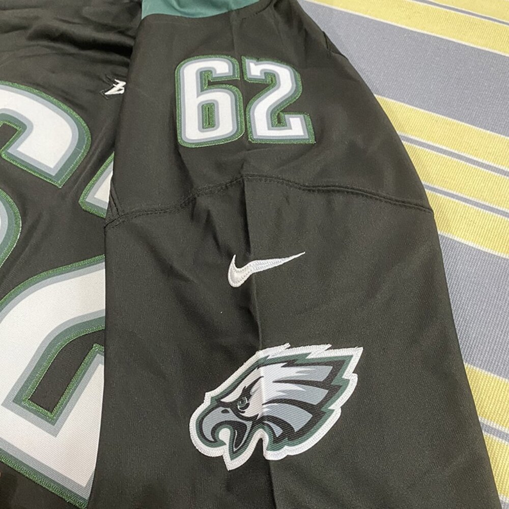 Philadelphia Eagles NFL new No. 62 black jersey